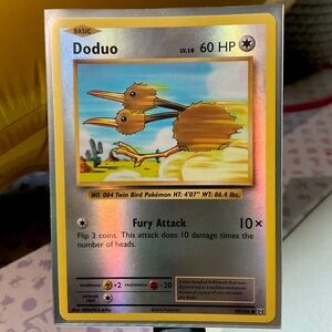 XY EVOLUTIONS 2016 DODUO REVERSE HALO